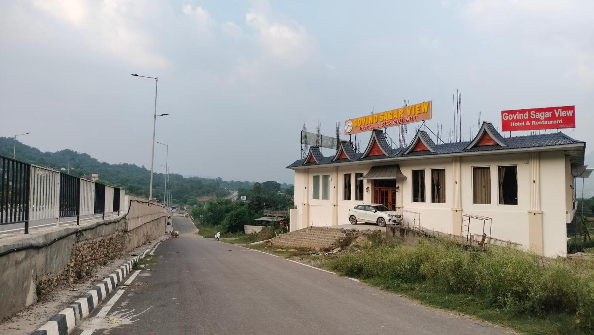 Govind Sagar View Hotel & Restaurant Bilaspur  Esterno foto