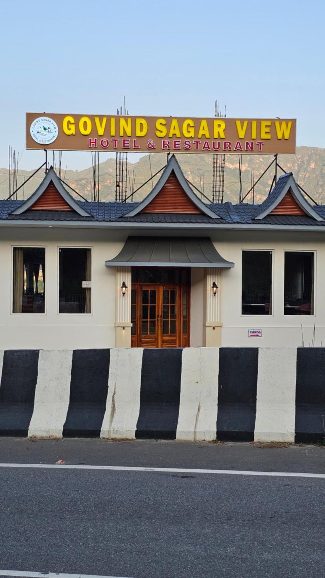 Govind Sagar View Hotel & Restaurant Bilaspur  Esterno foto